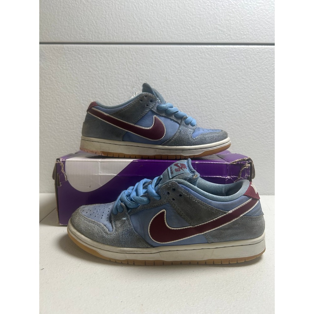 Nike SB Dunk Low Philadelphia Phillies Blue Women 6.5 2827